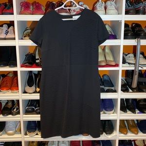 Hugo Boss Black Knit Dress Size 14US.
